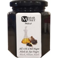 Salsa Mar-tret Alioli De Ajo Negro Casero Tarro 180 Gr - 46004