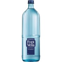 Agua Font Vella New Vidrio 1 Lt Retornable - 4604