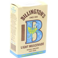 Sucre Billington's Muscovado Light Caixa Cartró 500 Gr - 46086