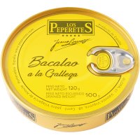 Bacallà Los Peperetes A La Gallega Llauna Ro 120 Gr - 46095
