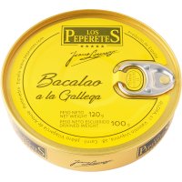 Bacalao Los Peperetes A La Gallega Lata Ro 120 Gr - 46095