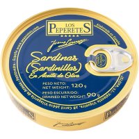 Sardinas Los Peperetes En Aceite De Oliva 5/7 Lata Ro 120 Gr - 46101