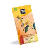 Xocolata Chocolate Orgániko Amb Llet Eco 46% Cacau Vainilla De Madagasc Rajola 70 Gr - 46201