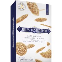 Biscuits Jules Destrooper Dentelles Amb Nous D'anacards Caixa Cartró 75 Gr - 46263