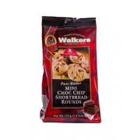 Shortbreads Walkers Mini Rounds Mantequilla Y Trozos Chocolate 125 Gr - 46448