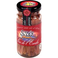 Anxoves Salaons Solés En Oli D'oliva Verge Extra Pot 100 Gr - 46522