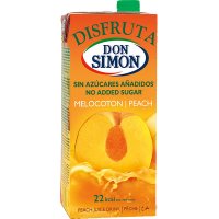 Zumo Don Simon Disfruta Melocotón Brik 1 Lt - 4682