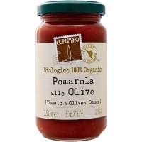 Salsa Il Cipressino Bio Pomarola Amb Olives Pot 190 Gr - 46866