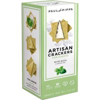 Crackers Paul & Pippa Artisan Con Albahaca 130 Gr - 46875