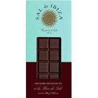 Chocolate Sal De Ibiza Negro Bio Con Sal 80 Gr - 46905