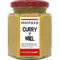 Mostassa Gourmet Leon Amb Curry I Mel Pot 16 Cl - 47050