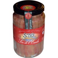 Anxoves Salaons Solés En Oli D'oliva I Vinagre Pot 380 Gr - 47207