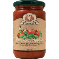 Salsa Rustichella D'abruzzo Tomate Y Albahaca Tarro 270 Gr - 47253