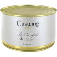 Cuixes D'ànec Castaing En Confit Llauna 1.35 Kg - 47345