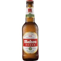 Cerveza Mahou Cinco Estrellas Sin Gluten Vidrio 33 Cl - 4742