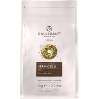 Fideos De Chocolate Callebaut Negro Bolsa 1 Kg - 47559