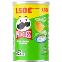 Patatas Chips Pringles Sour Cream & Onion 70 Gr Pvp 1.50 - 47644
