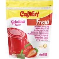 Gelatina Calnort Fresa En Polvo Doy-pack 1 Kg - 48160