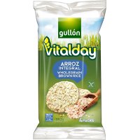 Coquetes D'arròs Gullón Vitalday Integral Sense Gluten 115.2 Gr Pack 4 - 48281