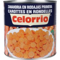 Zanahoria Celorrio Rodajas Lata A10 310 Gr - 48356