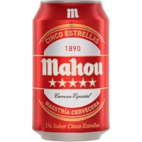 Cerveza Mahou Estrellas Lata 25 Cl - 484