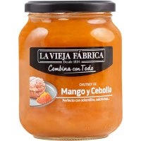 Chutney La Vieja Fábrica Combina Con Todo Mango Y Cebolla Tarro 800 Gr - 48446