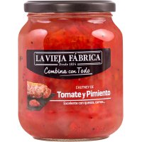 Chutney La Vieja Fábrica Combina Con Todo Tomate Y Pimiento Tarro 800 Gr - 48447