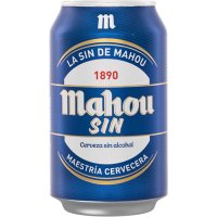 Cerveza Mahou 0.0 % Lata 33 Cl - 486