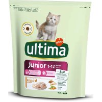 Comida Para Gatos Ultima Junior Pollo Seca 400 Gr - 49619