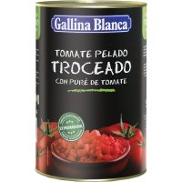 Tomàquet Gallina Blanca Trossos Llauna 4 Kg - 5136