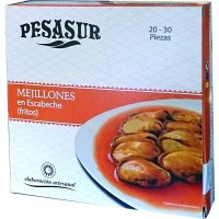 Mejillones Pesasur Fritos En Escabeche 0º 20/30 Lata 550 Gr - 5163