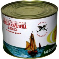 Melva La Tarifeña Canutera En Aceite De Girasol Filetes 0º Lata 1.8 Kg De Andalucía - 5330