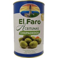 Aceitunas Faro Chupadedos Lata 4.25 Kg - 5357