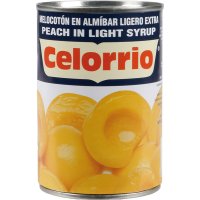 Melocotón Celorrio Almíbar Lata 500 Gr - 5405