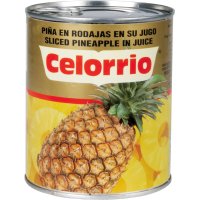 Piña Celorrio En Su Jugo Rodajas Lata 1 Kg - 5734