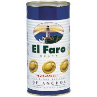 Olives Faro Farcides Anxova Llauna 1.4 Kg - 6206