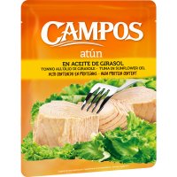 Atún Listado Campos En Aceite De Girasol Bolsa 500 Gr - 6335