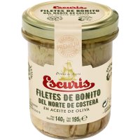 Bonito Escuris *blank En Aceite De Oliva Filetes Tarro 230 Gr - 6346