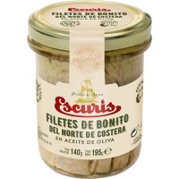 Bonito Escuris En Aceite De Oliva Filetes Tarro 230 Gr - 6346