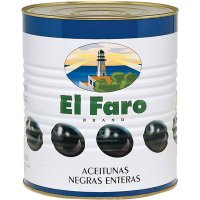 Aceitunas Faro Negras 181/220 Lata 5 Kg - 6411