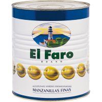 Aceitunas Faro Manzanilla Lata Sin Anchoa 10 Kg 181/220 181/220 - 6413