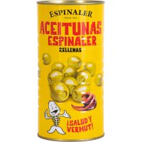 Aceitunas Rellenas Anchoa 1,450kg Espinaler - 6468