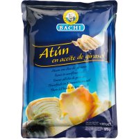 Atún Listado Bachi En Aceite De Girasol Bolsa 1 Kg - 6492