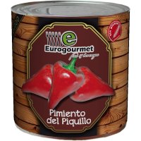 Pebrot Eurogourmet Piquillo 80/100 Llauna 3 Kg - 6520