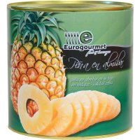 Piña Eurogourmet Almíbar Lata 3 Kg - 6526