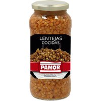 Lentejas Pamor Extra Cocidas Tarro 1 Kg - 6669