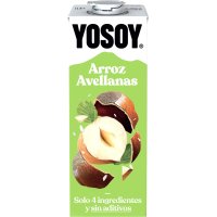 Beguda D'arròs Yosoy Avellanes Brik 1 Lt - 6741