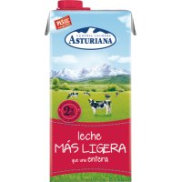 Leche Asturiana Ligera Entera 2% M.g. Brik 1 Lt - 6815