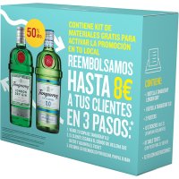 Ginebra 70 Cl 1 Bot Gin Tanqueray + 1bot Gin Tanqueray 0.0 Promocaja - 81483