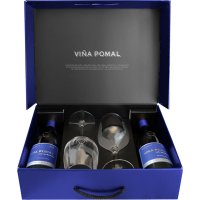 Vino Viña Pomal 106 Barricas Tinto Reserva 75 Cl Estuche Cartón 2 Bot + 2 Copas - 82127